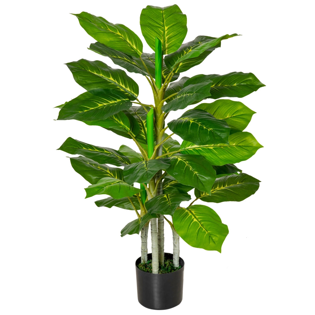 Pianta Artificiale per Interni ¨C Minimal ¨C Verde in Cemento 95 cm