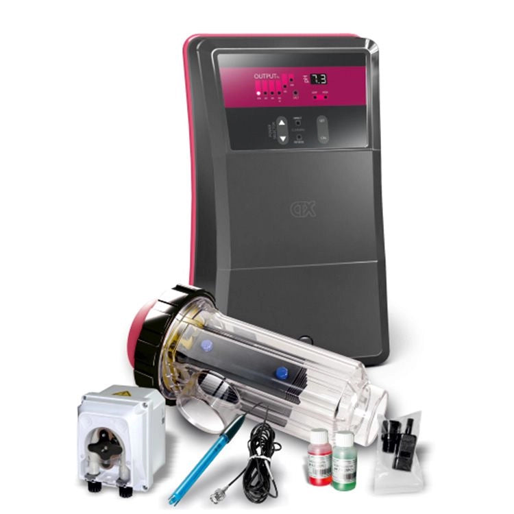 Sterilizzatore Ctx Go Salt 40 Con Regolatore Ph Per Piscine Fino A 160 M³ Volume piscina: Fino a 50 m³