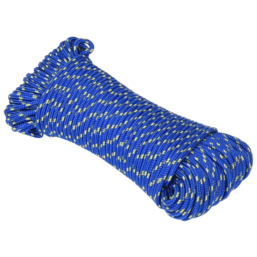 Corda multiuso 4 mm 50 m Blu PP 105 kg Carico massimo 3473056