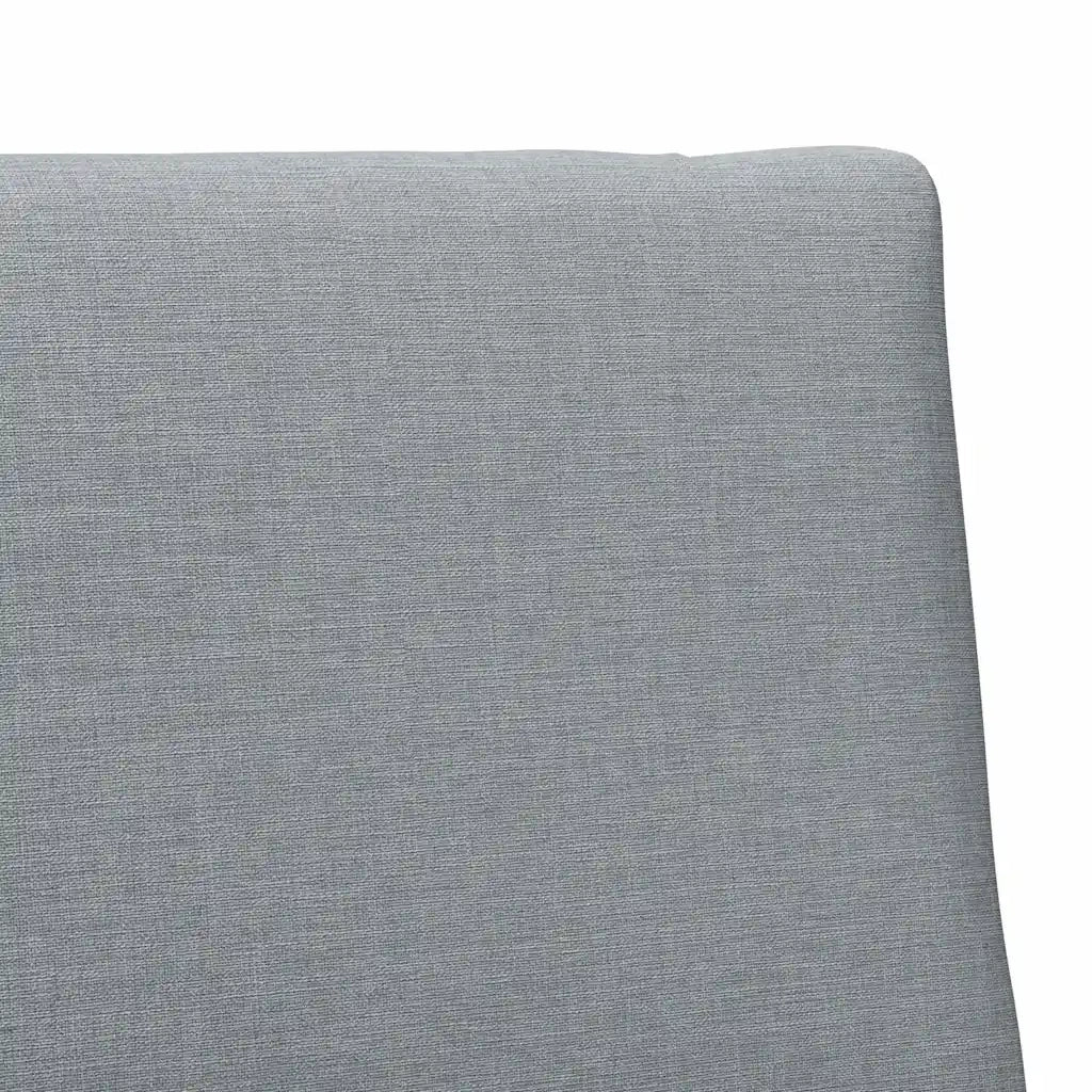 Testiera | Testata imbottita Grigio chiaro 100 cm Pino massello