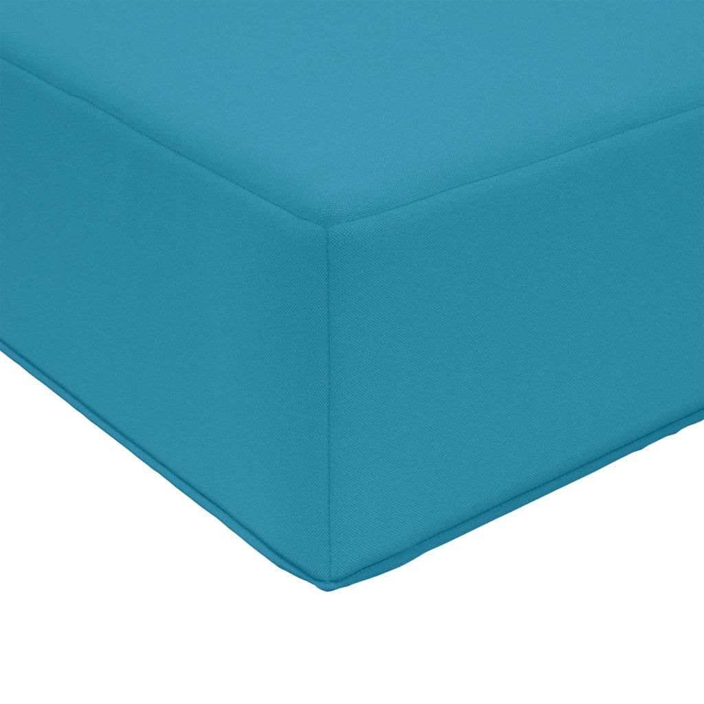 Cuscino per divano da esterno 3 pcs Blu Reale Poliestere 900873