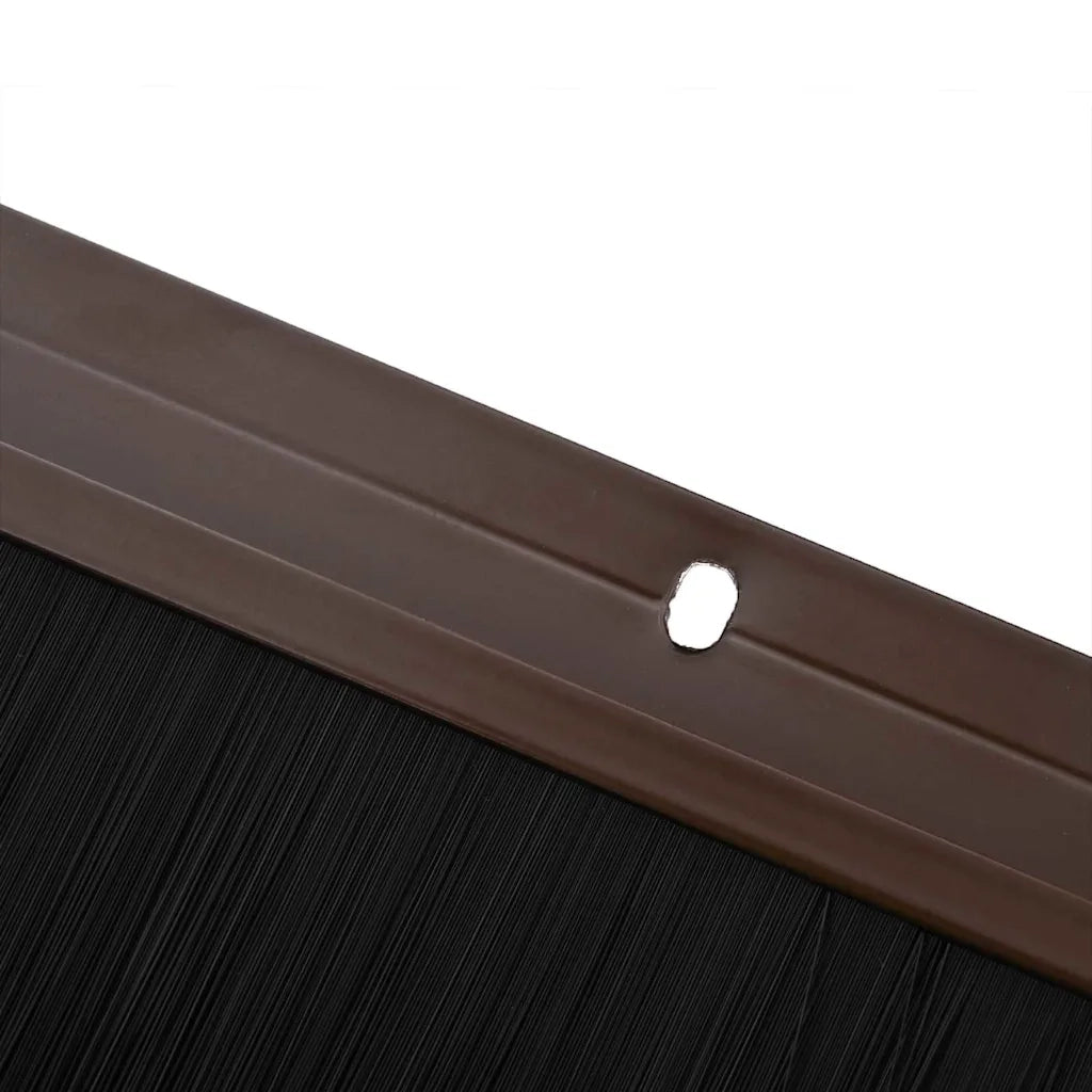 Spazzole per porte a vite 2 pz Marrone 100 cm CFW8206074