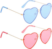 Bracciali da festa a forma di cuore color pastello per donne di unico modello.