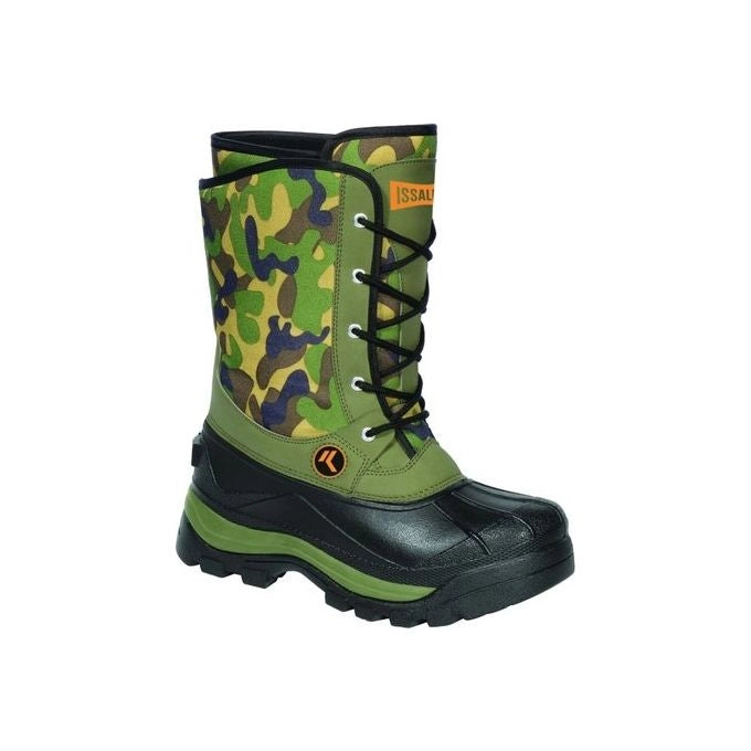 Issaline Stivale Imbottito Waterproof no Safety Blizzy 46 Professional and Sport Mimetico