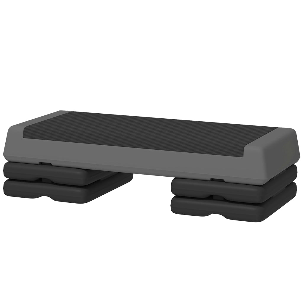 Stepper Fitness Aerobica 3 Livelli Regolabile ¨C Minimal ¨C Grigio 10.5/15.5/20.5 cm 250 kg