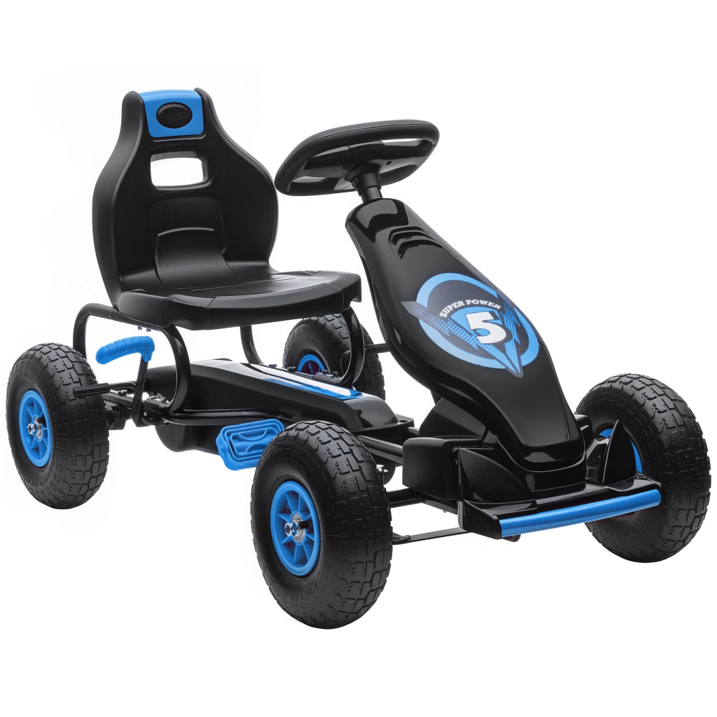 Triciclo a Pedali per Bambini ¨C Minimal ¨C Blu e Nero