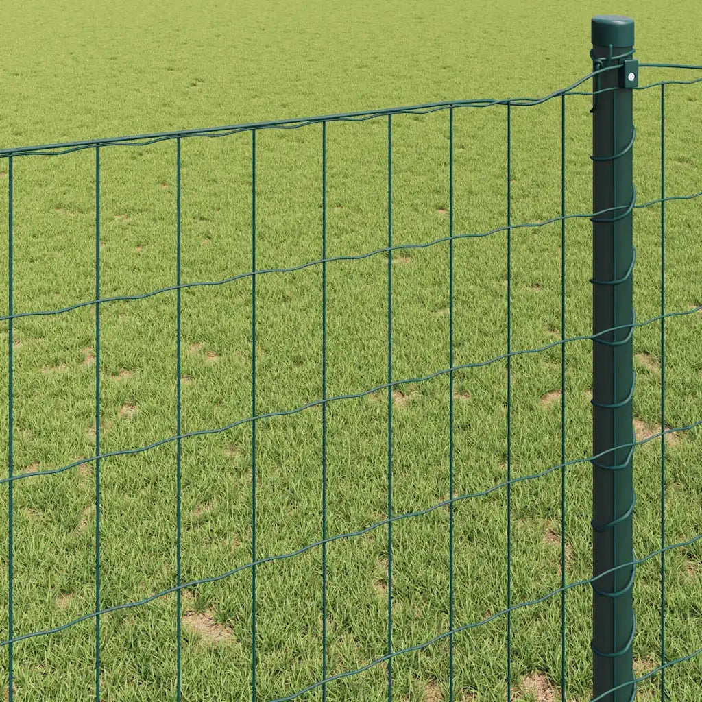 Recinzione Euro Verde 1,5 x 10 m Ferro rivestito in PVC 42004352