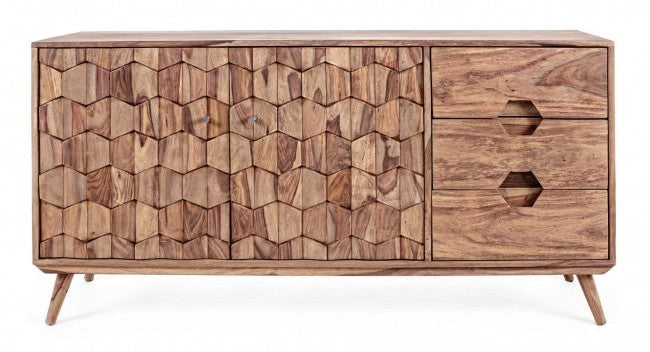 Credenza 2 Ante 3 Cassetti 145x40x77h cm Kant