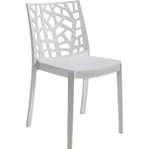 SEDIA RESINA MATRIX BIANCO- 1,0 pz