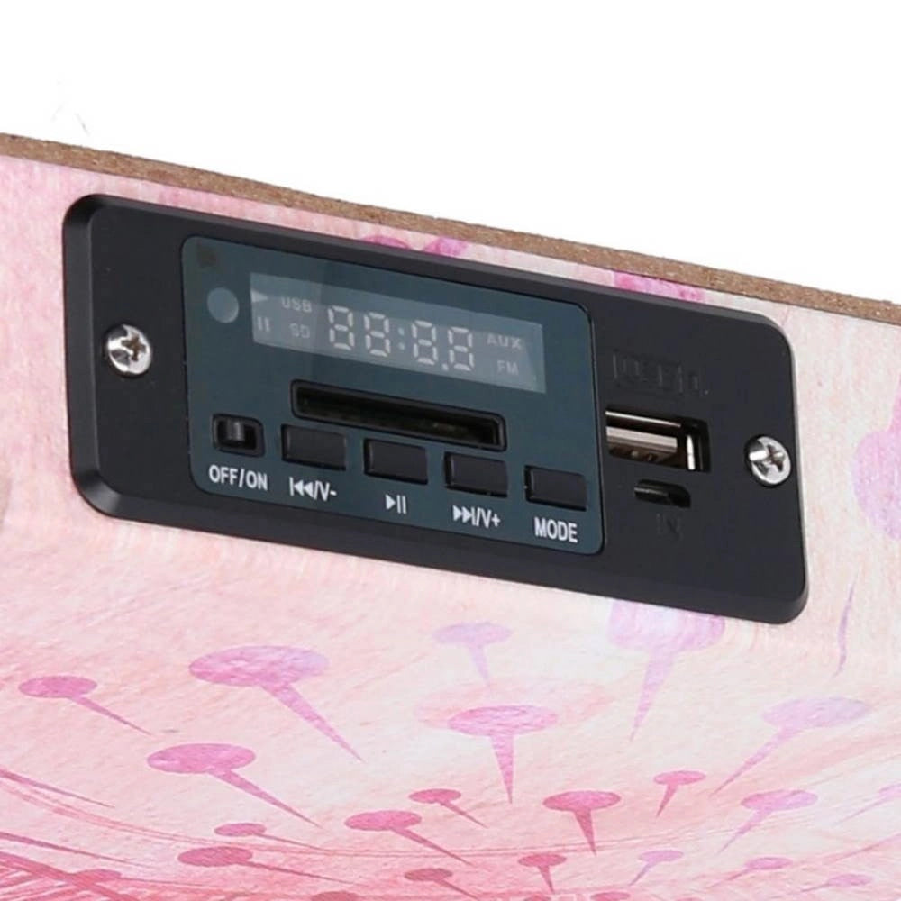 Quadro Bluetooth con stampa punto interrogativo multicolor