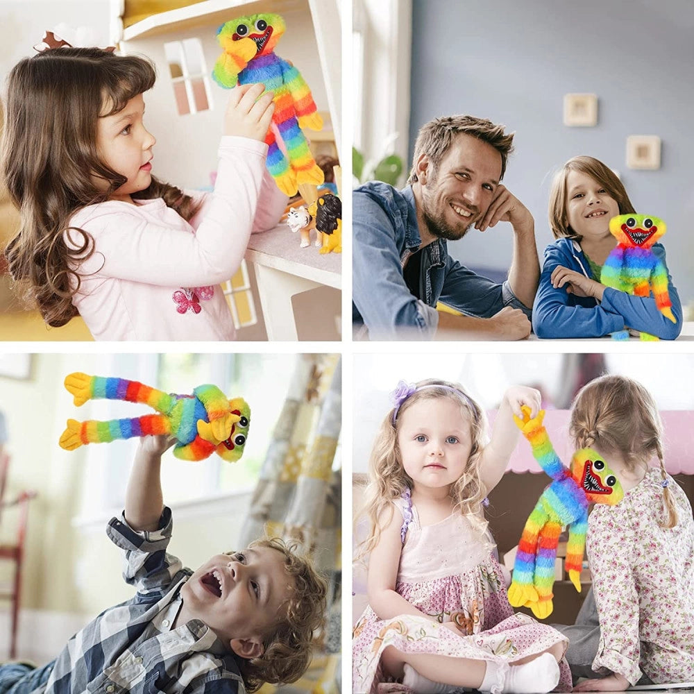 Trade Shop - Peluche Pupazzo Morbido Poppy Playtime Huggy Wuggy Plush Doll Gioco Colorato 40 -