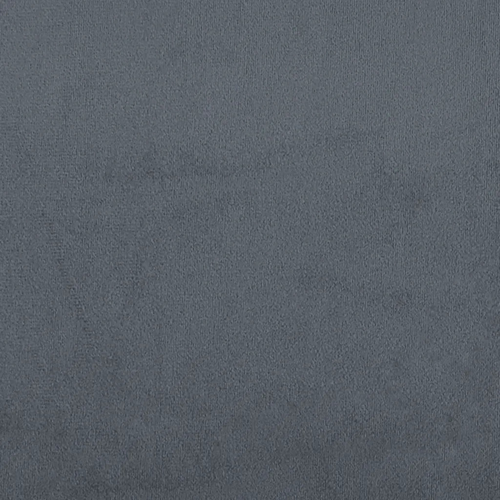 Poltrona Grigio Scuro 60 cm Velluto 359423