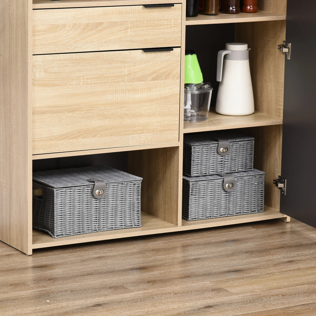 Cestino in Vimini PP con Coperchio ¨C Minimal ¨C Grigio