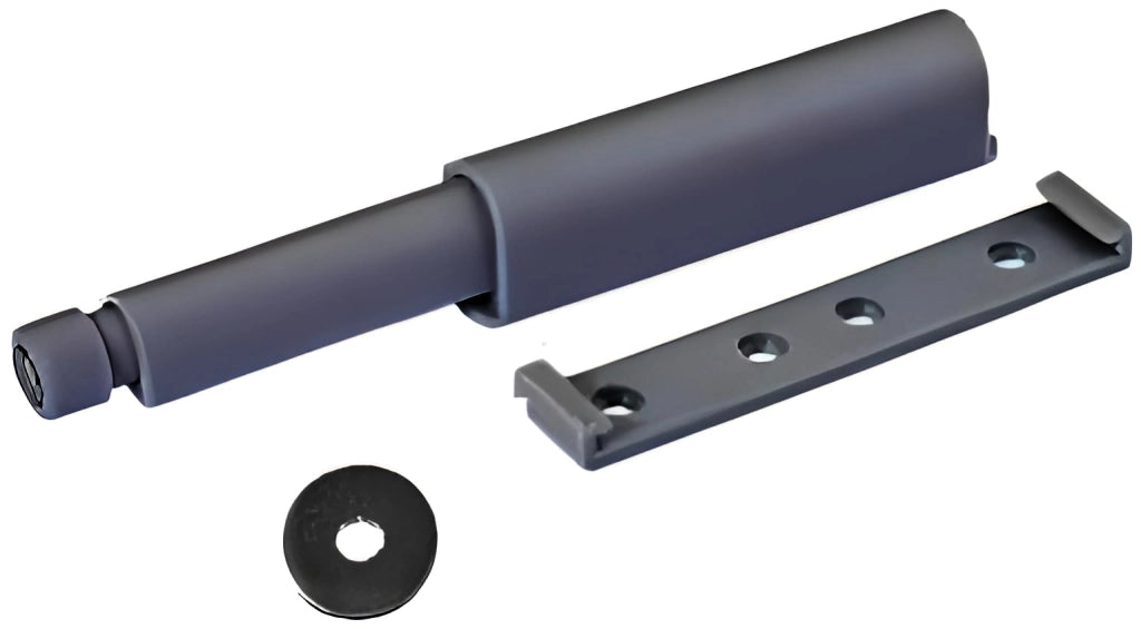 Chiusura magnetica per mobili con base e tappo grigio