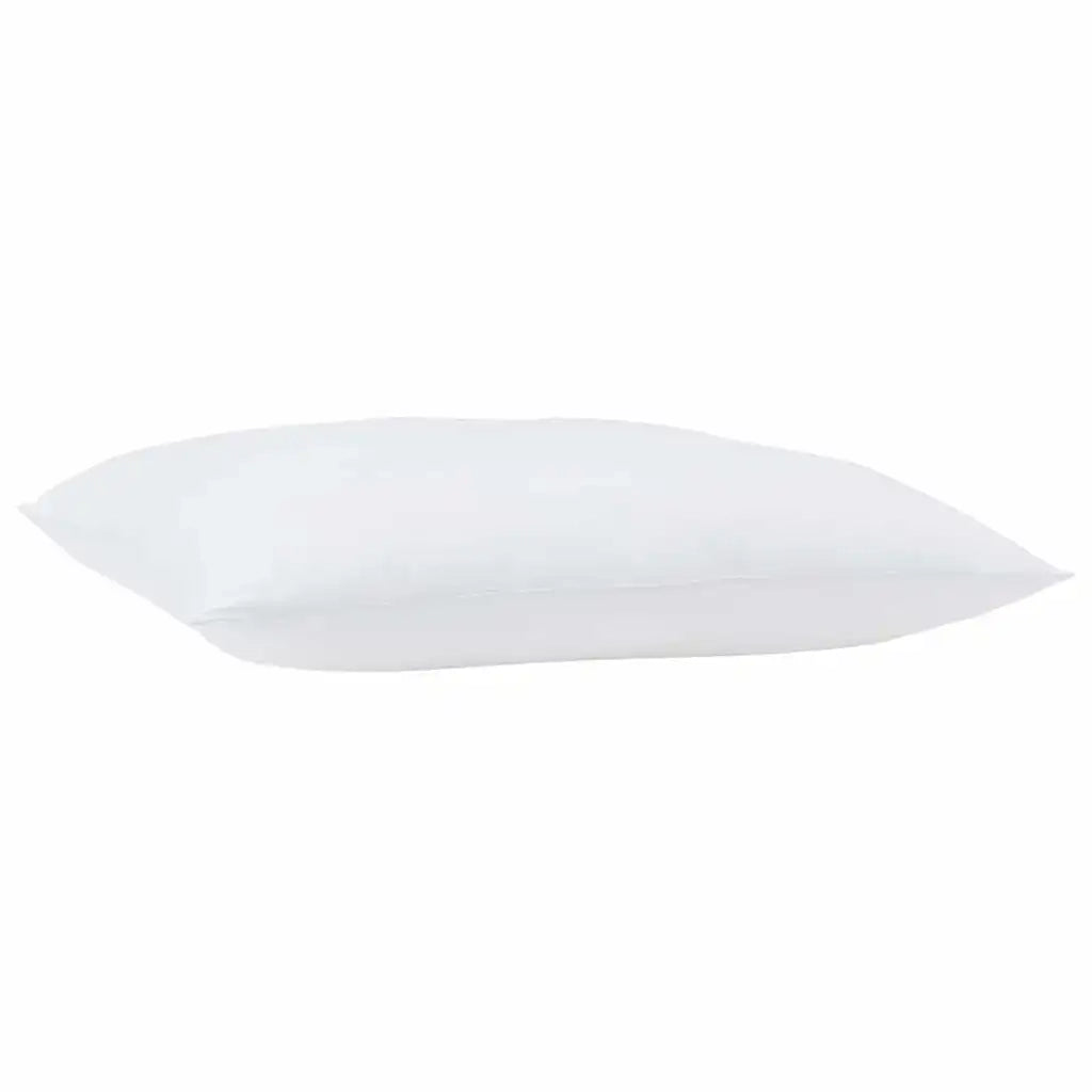 Cuscino con cuscino Bianco 70 x 50 x 20 cm Cotone e Poliestere 42007796