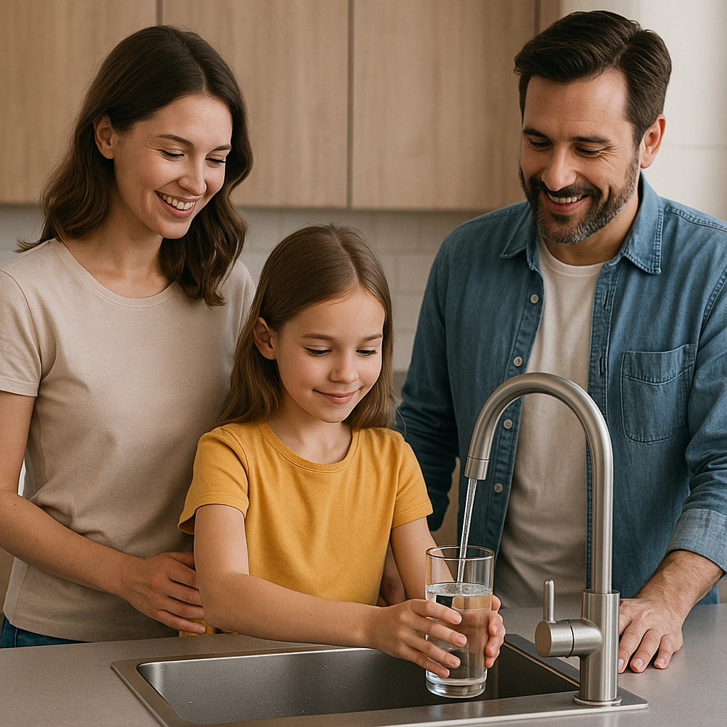 Addolcitore d'Acqua Pure Wave 20L Automatico a Volume e Tempo per Acqua Pulita e Depurata Domestica