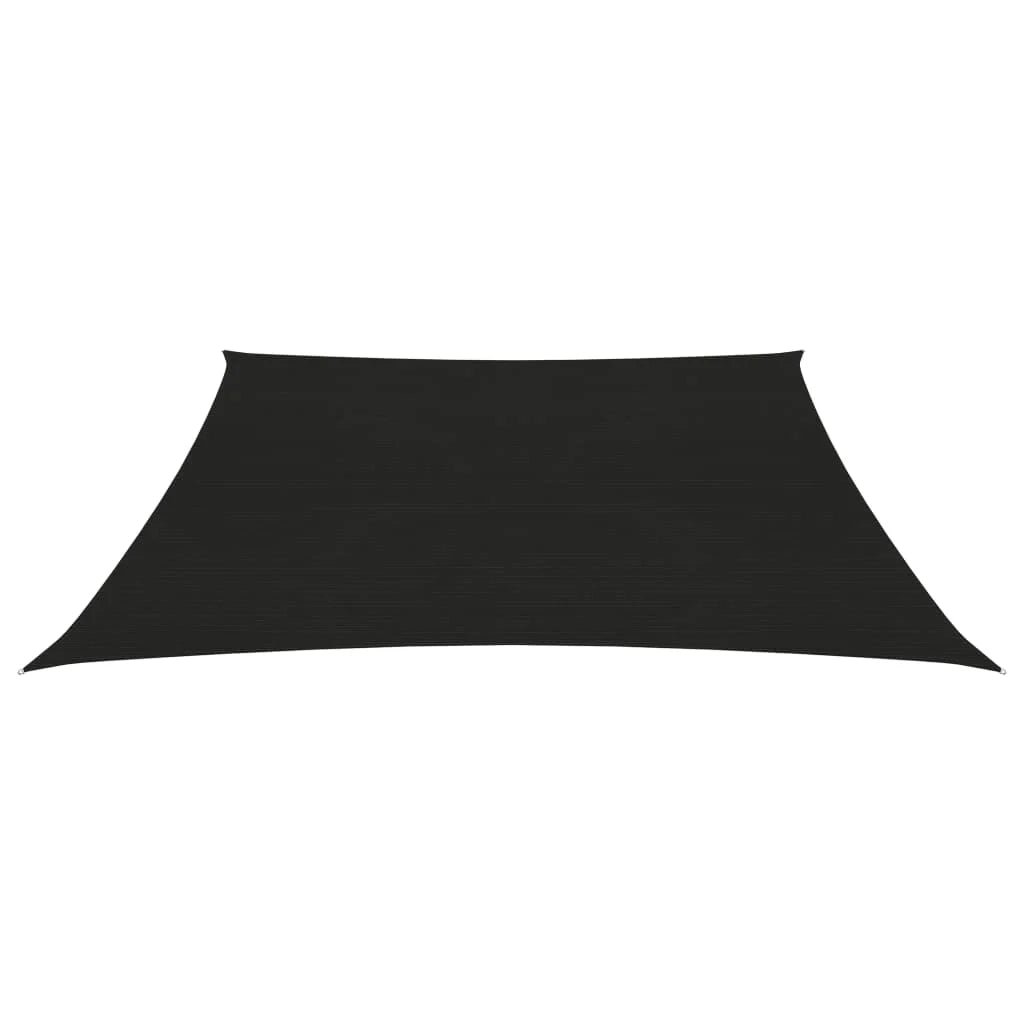 Tela parasole 160 g/m² nera 6 x 6 m HDPE 02_0009224