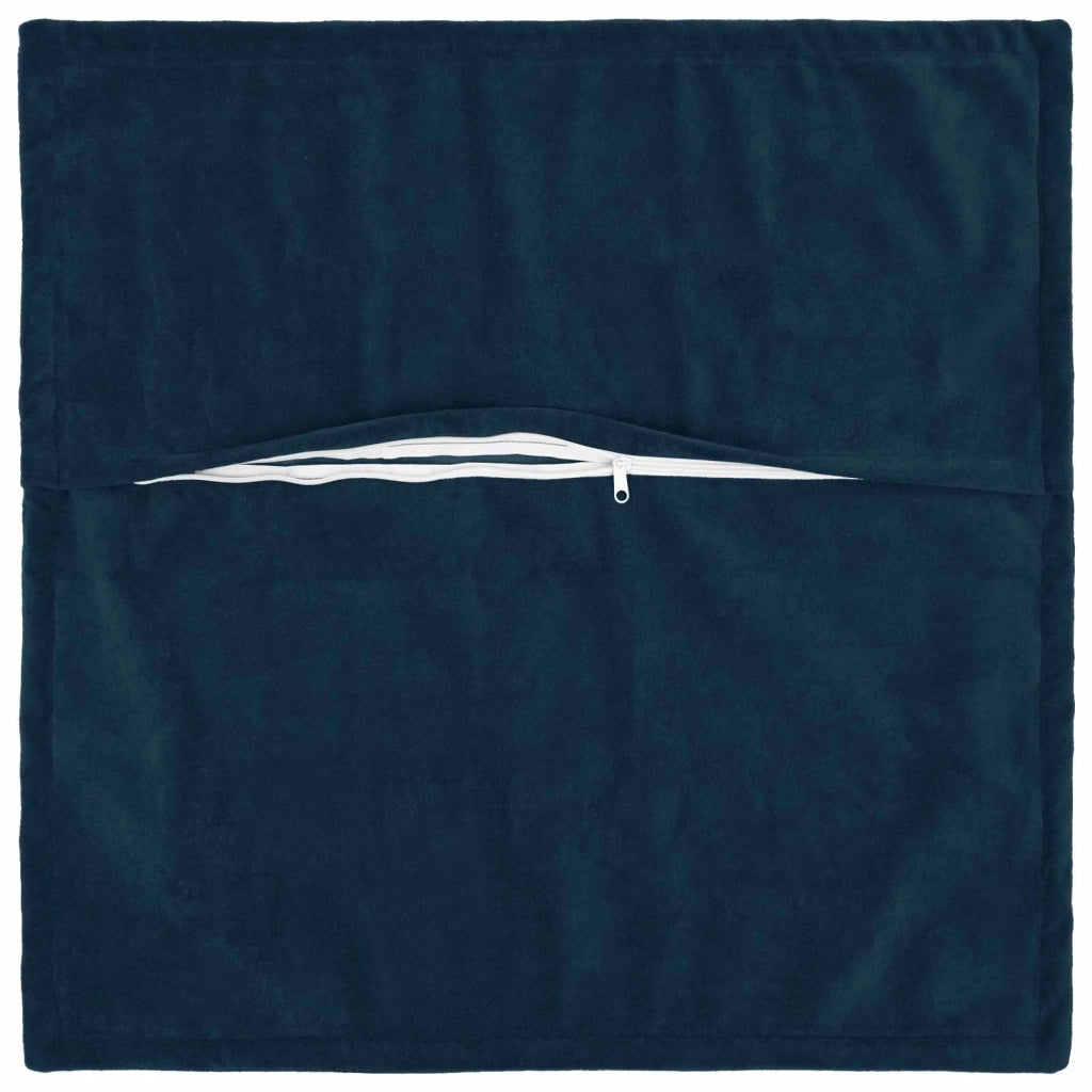 Cuscino 2 pz HOUTEN Blu 40 x 40 cm Fleece in microfibra 932968