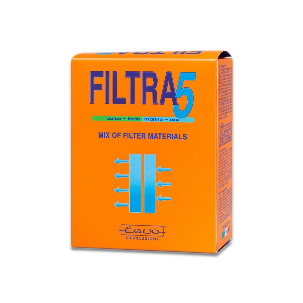 EQUO Filtra5 1L - mix di materiali filtranti per acqua dolce e marina