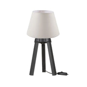 Lampada da tavolo bianca 30x22 cm