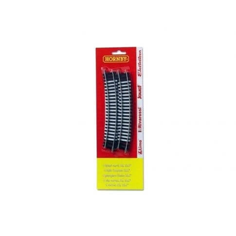 Binari curvi arco 22,5 - Blister 4 pezzi