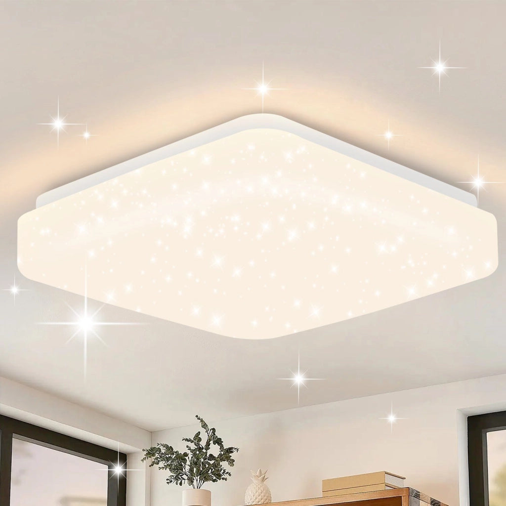 ZMH Lampada da soffitto LED piccola forma stella moderna per camera letto