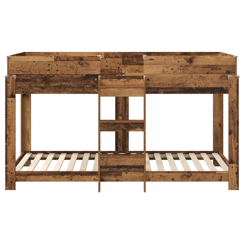 Letto a Castello per Bambini Legno vecchio 90 x 200 cm
