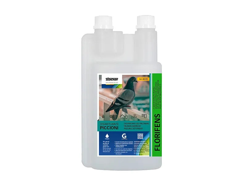 Disabituante per piccioni Stocker Florifens confezione da 1Lt