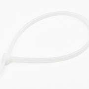 FASCETTA A STRAPPO PER CABLAGGIO mm 2,5 x 100 - bianco  - UNIKO