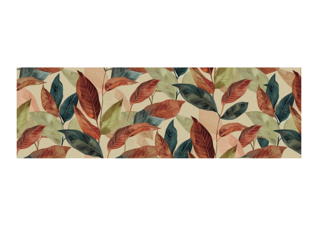 Tappeto Passatoia Cucina Antiscivolo Linea Futura Fronde By Suardi - 52x500 - Fronde