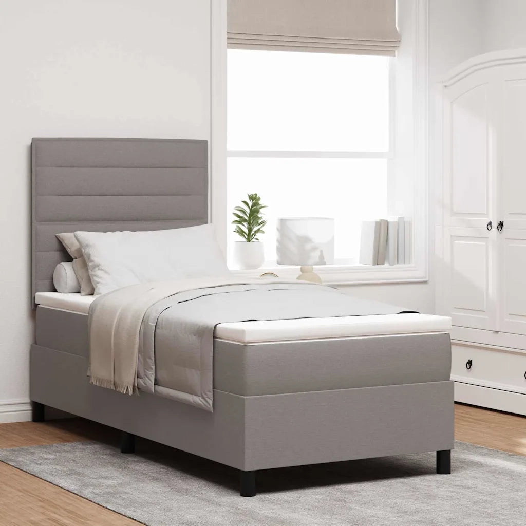 Letto a molle con materasso con led Talpa 90 x 200 cm Tessuto
