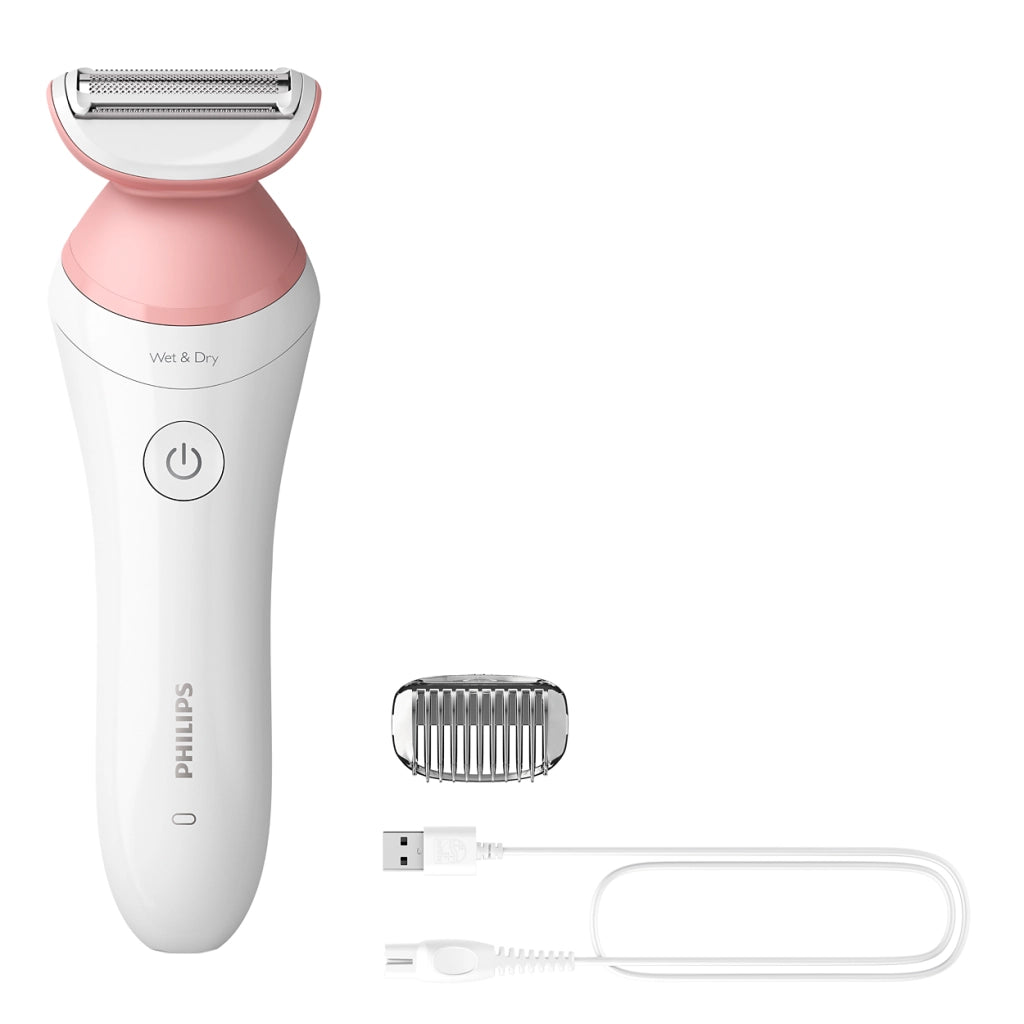 EPILATORE LADY SHAVER S6000 PHILIPS EPILATORE COMPATTO