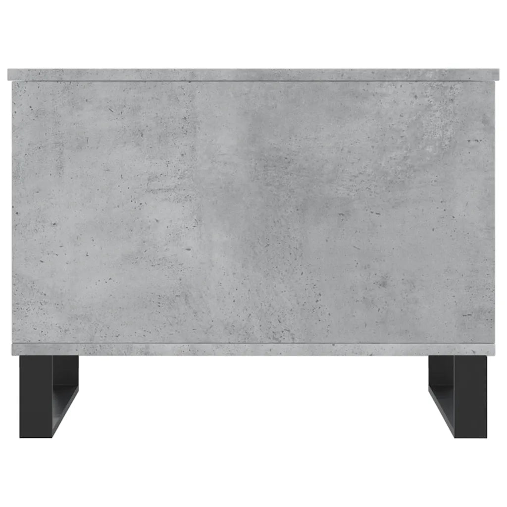 Tavolino Salotto-Tavolino da soggiorno-Tavolo Grigio Cemento 60x44,5x45 cm Legno Multistrato 993403
