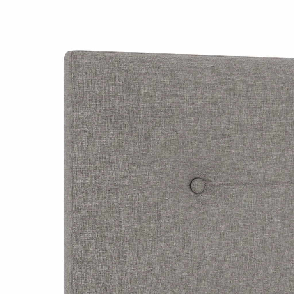 Letto box spring con materasso Tortora 140 x 200 cm Tessuto 3454159