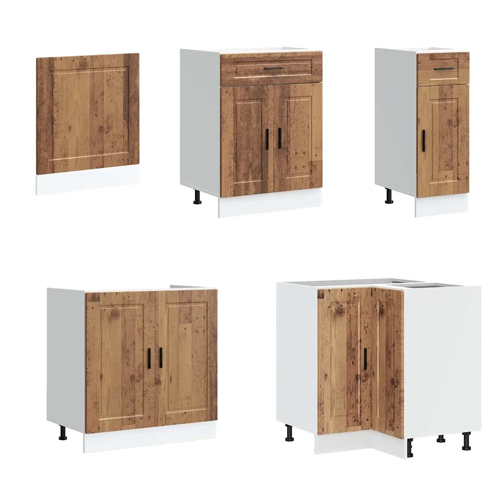 Set Mobili da Cucina 11 pz Porto Legno Antico in Truciolato 3314909