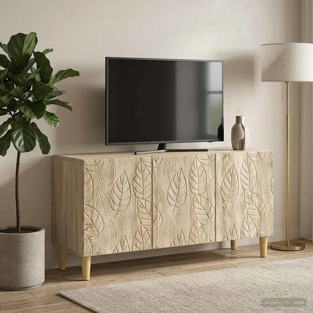 Mobile TV 99 x 34,5 x 50 cm Rovere Sonoma Legno ingegnerizzato