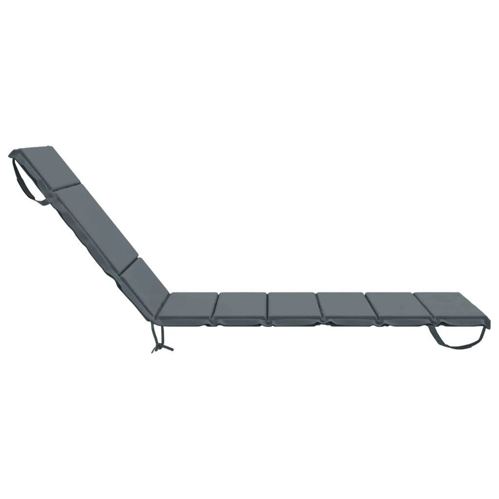 Cuscino per Lettino GEMERT 100% Poliestere Blu 200 x 70 x 3 cm 948534