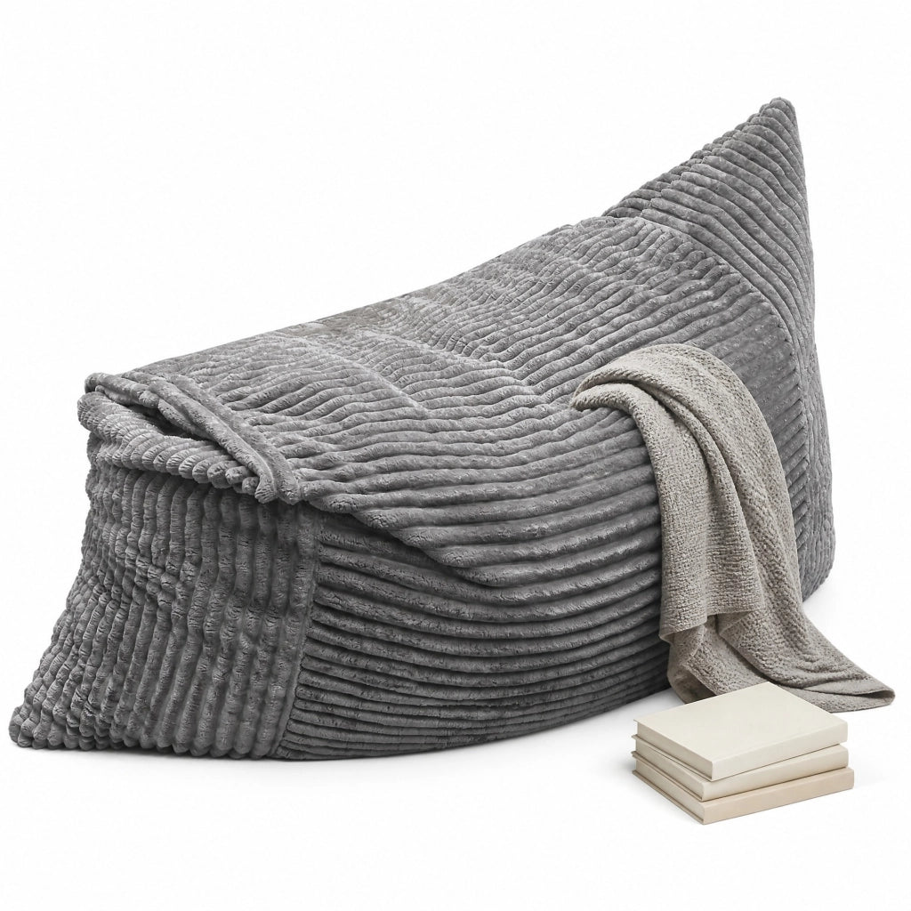 Divano convertibile 3 in 1 70,87 x 49,21 pollici grigio chiaro