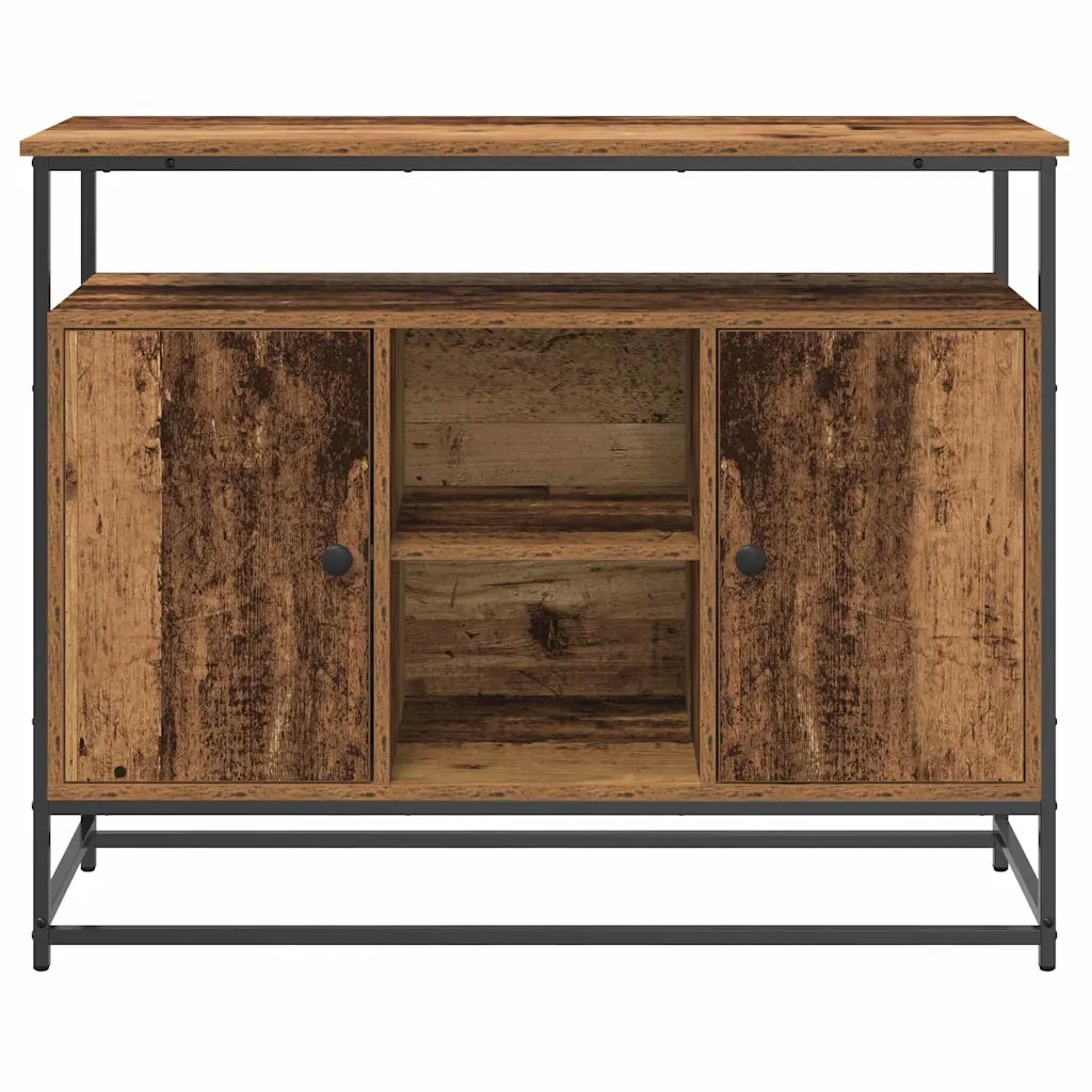 Credenza Legno vecchio 100 x 35 x 80 cm Legno multistrato 862976
