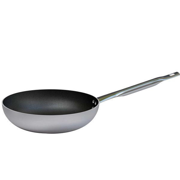 Ballarini 8003150517116 6700 Kera Black Padella Svasata Alta 28 cm 7 cm 4 mm Induzione Acciaio Inox colore Nero