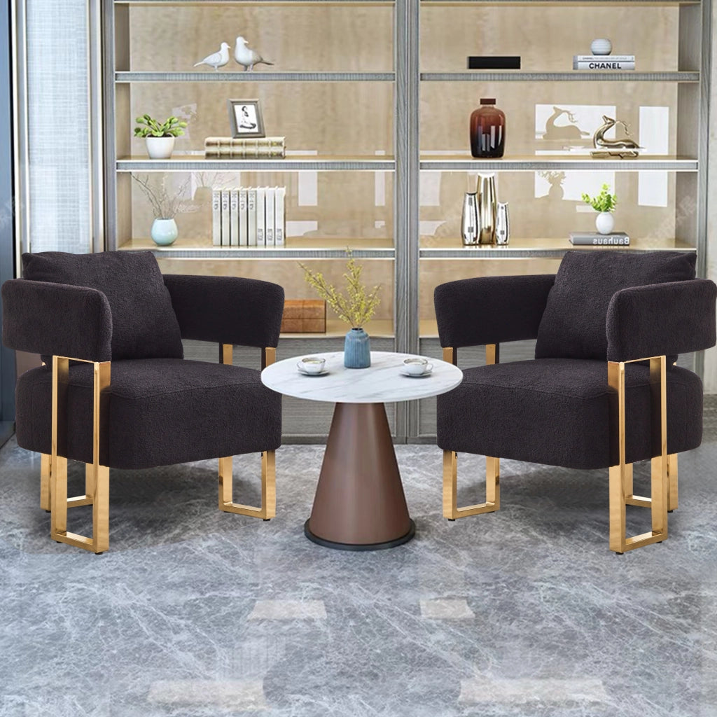 Poltrona relax 1 posto - in velluto - nera