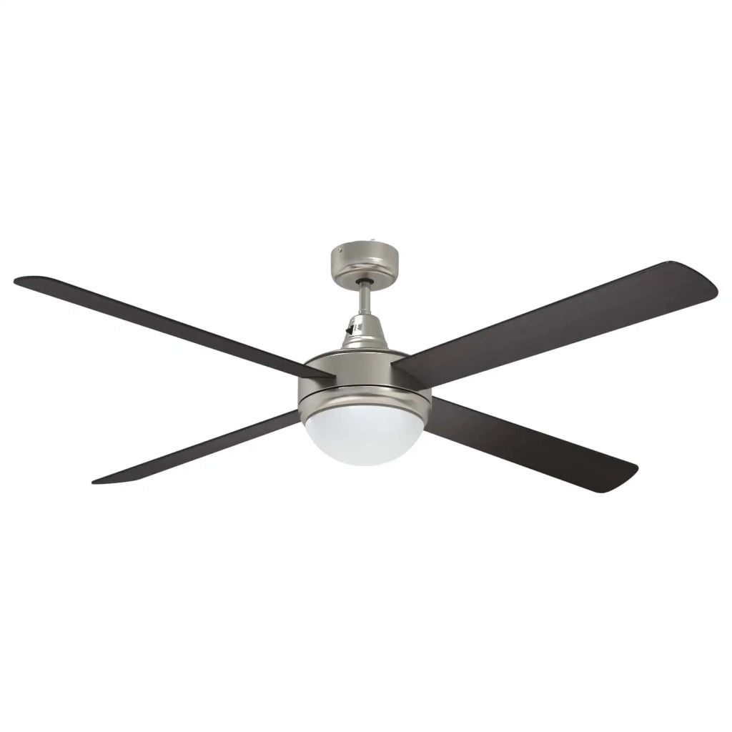 Ventilatore da soffitto con luce e telecomando Ø 130 cm 42035648
