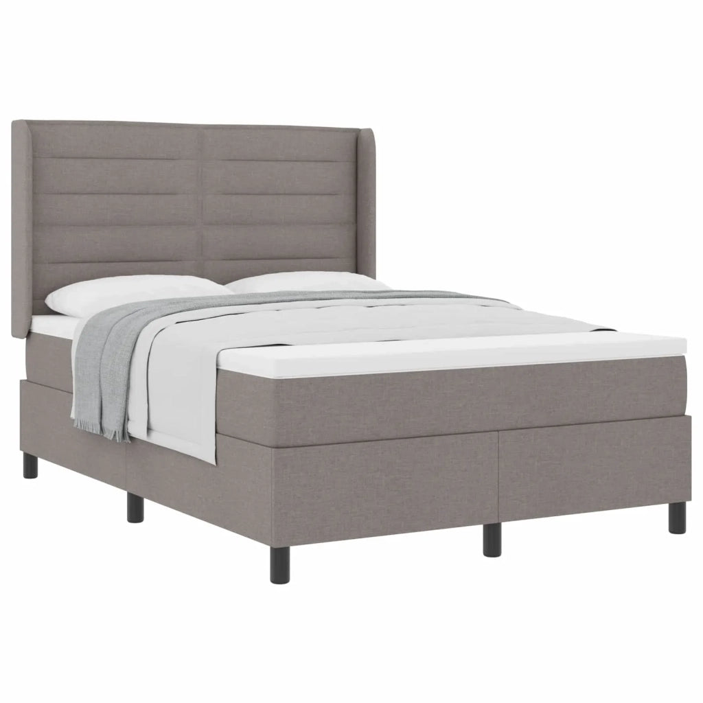 Letto a molle con materasso Talpa 140 x 190 cm Tessuto