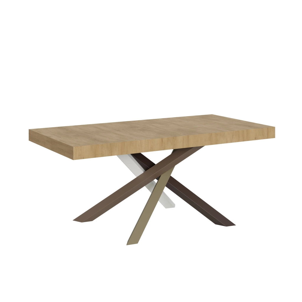 Tavolo Allungabile 180-284x90x77 cm Volantis Quercia Naturale