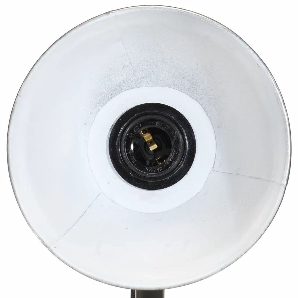 Lampada da scrivania industriale ergonomica 18 x 18 x 60 cm atmosfera accogliente in ferro nero 02_0047548
