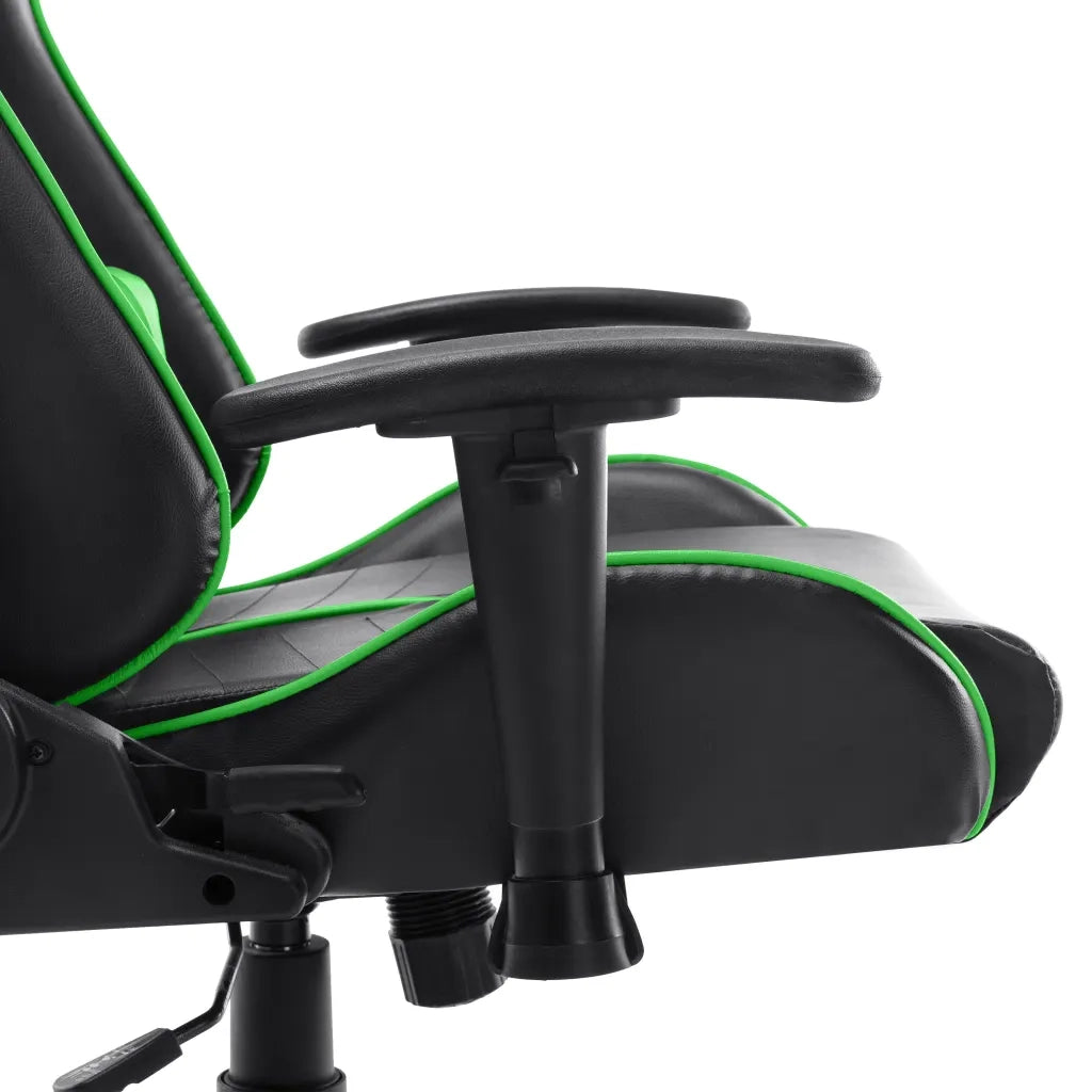 Sedia da Gaming | Sedia da e-sports Nera e Verde in Similpelle
