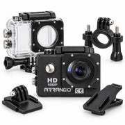 TELECAMERA SPORT ACTION CAM FULL HD 1080P IMPERMEABILE LCD 2" 30M BLACK AC61146