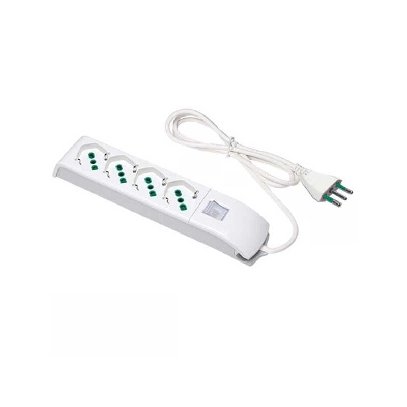 Multipresa 4X2Pt Sk Int Bianco Fido 4101004 Fme