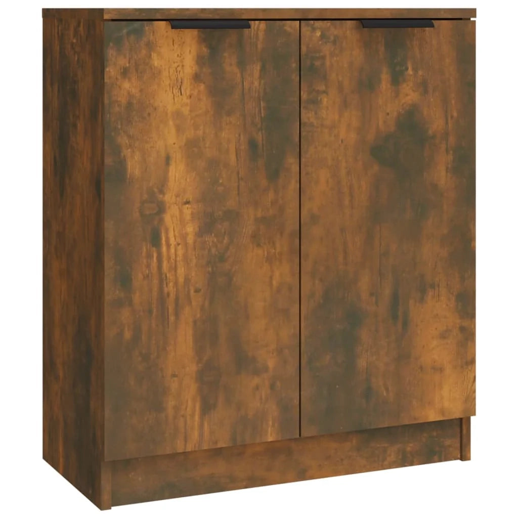Buffet credenza cassettiera armadio mobile contenitore organizer per cucina soggiorno salotto 3 pezzi legno ingegnerizzato marrone 02_0037056