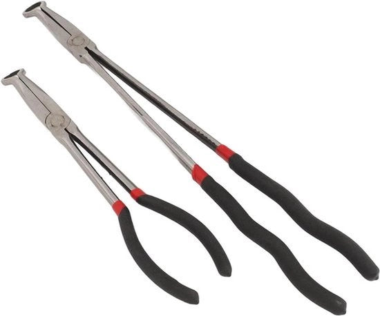 Set di Chiavi di Disconnessione Elettrica 11 e 16 Pollici - Chiave di Disconnessione per Carburante - Chiave di Disconnessione a Larga Mano per Candelabri - Chiave di Disconnessione per Carburante Separata - Adatta a Diversi Modelli - Nero.